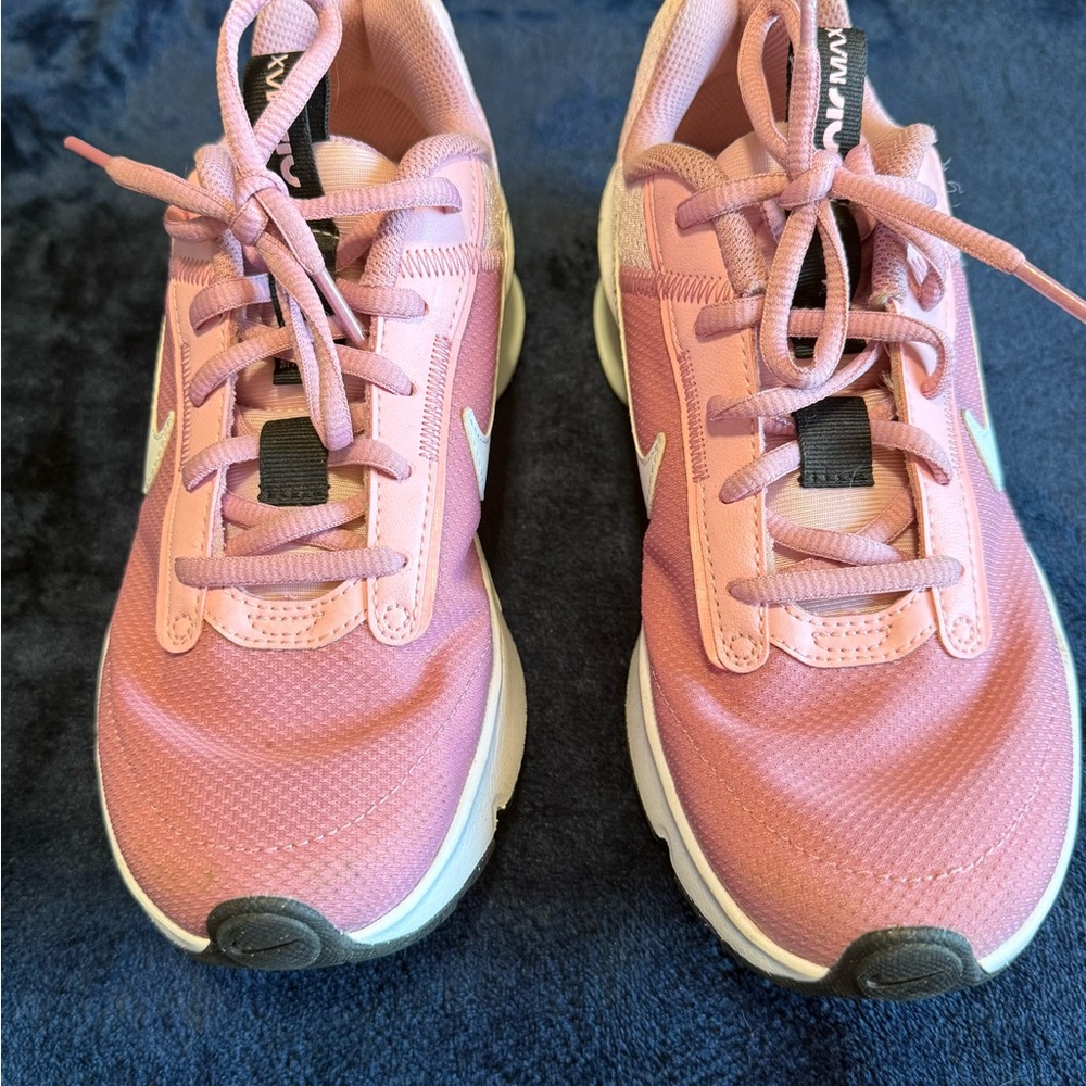 Kids Pink Athletic Nike Shoes